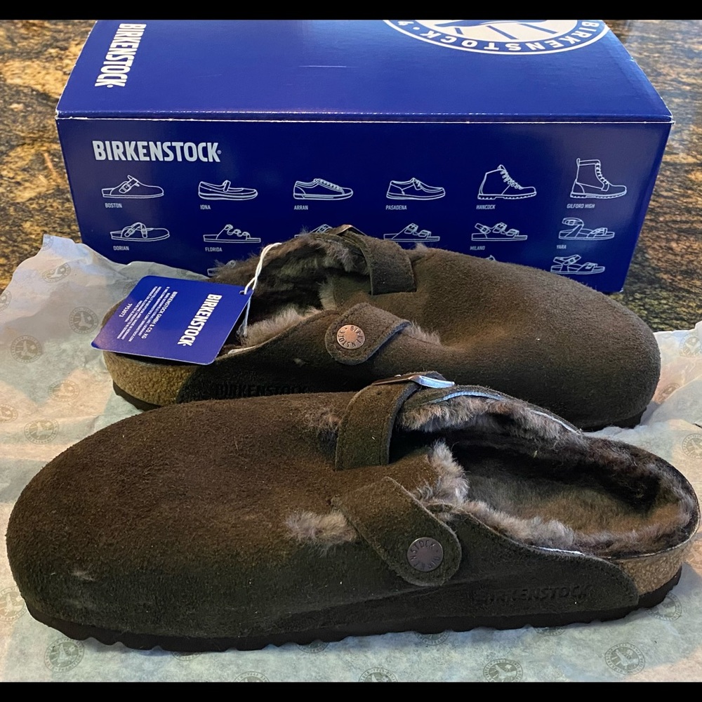 Birkenstock VL/Shearling Clogs Brand New, Never Worn